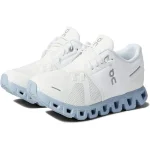 Tenis On Cloud 5 Chambray Branco 1